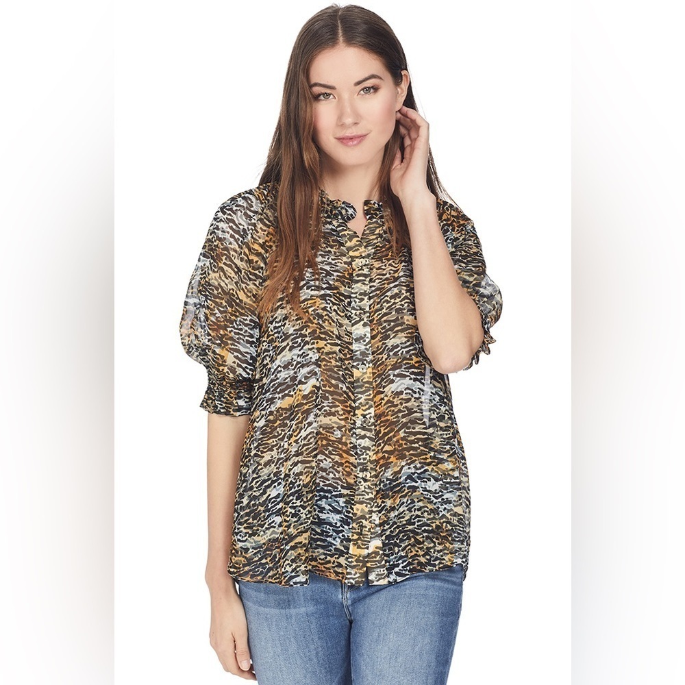 SALONI Skye Top Ink Tiger (S)